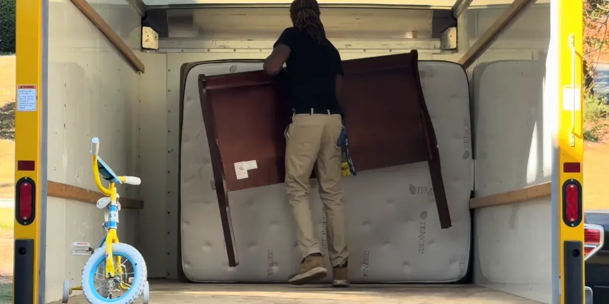 From your door to the truck — covered